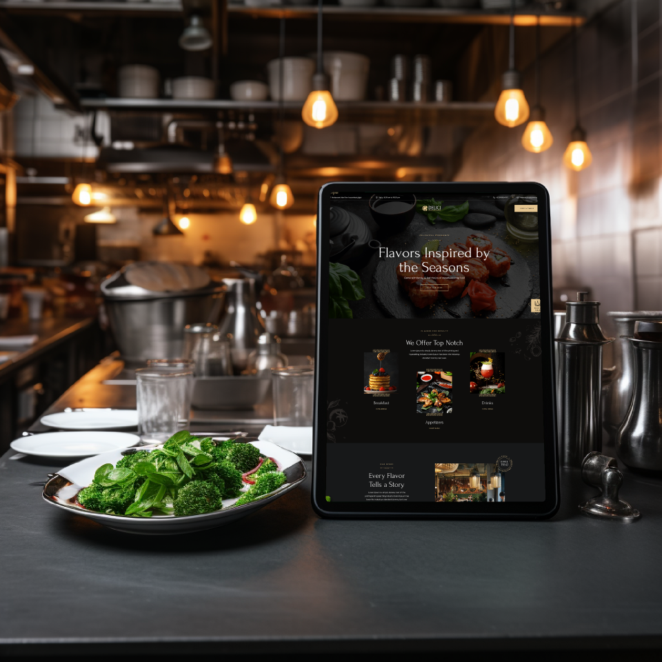 erting Restaurant Website Design